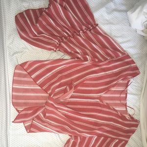 Boho stripped blouse